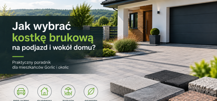 Jak wybrać kostkę brukową na podjazd i wokół domu? Praktyczny poradnik